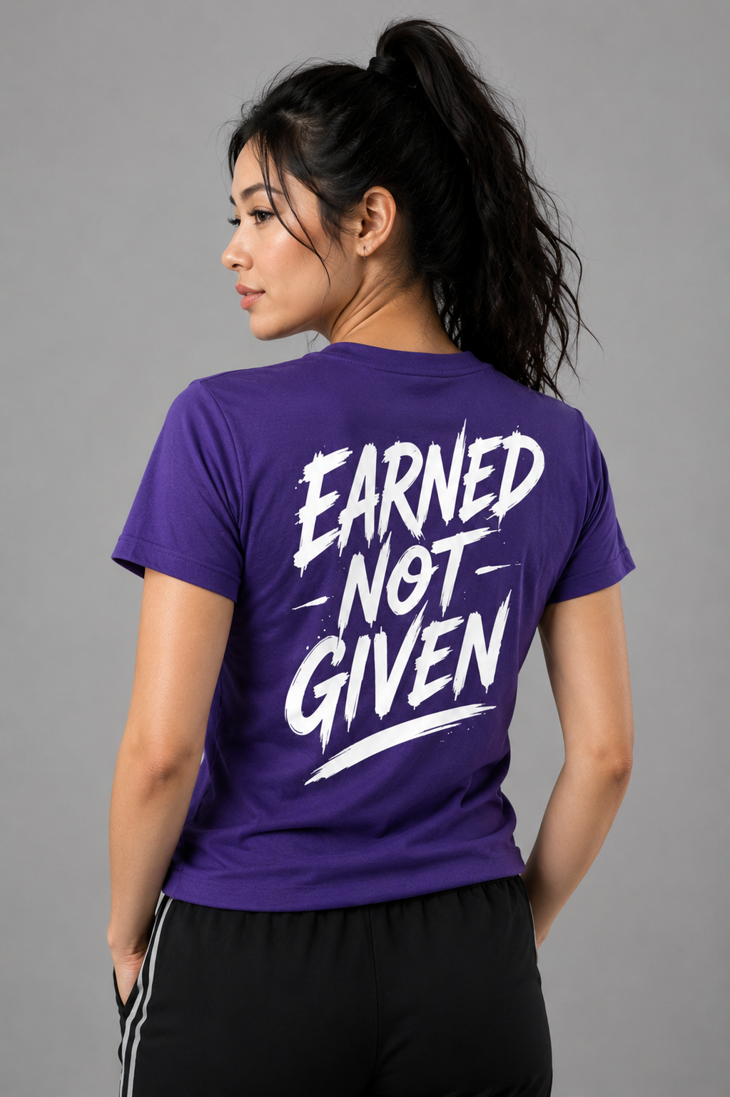 Crowned MVP Unisex Tee – Purple