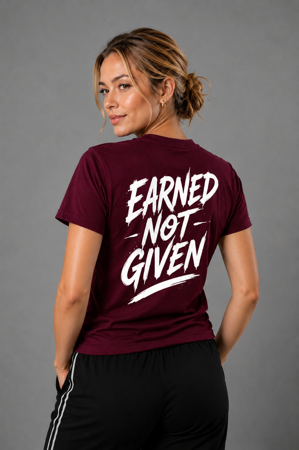 Crowned MVP Unisex Tee – Maroon